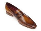 PAUL PARKMAN Men's Handmade Loafer in Brown