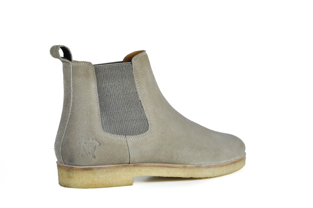 HOUND & HAMMER The Maddox 2 Boot in Khaki Brown Suede