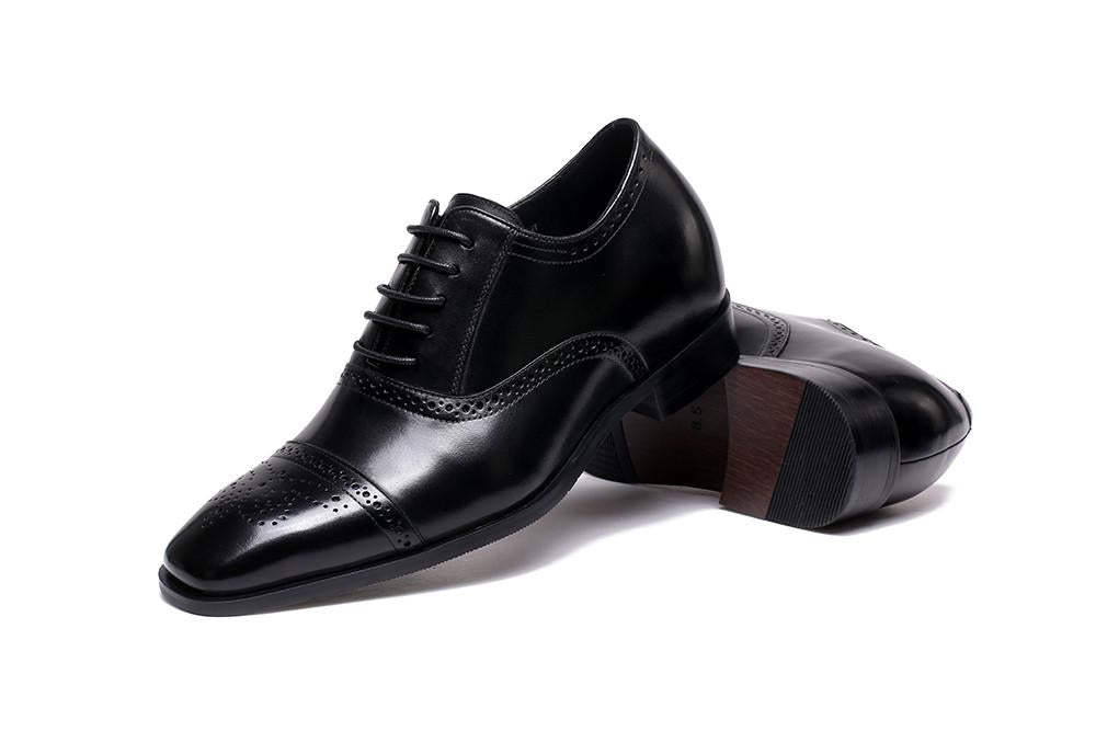 OOFY Tall Oxford Shoes in Black