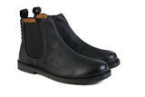 HOUND & HAMMER The Gamble Boot in Black Leather