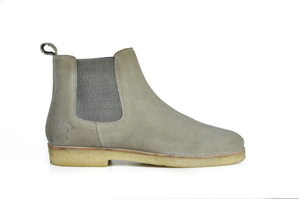 HOUND & HAMMER The Maddox 2 Boot in Khaki Brown Suede