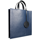 72 SMALLDIVE Leather Tote Bag in Navy