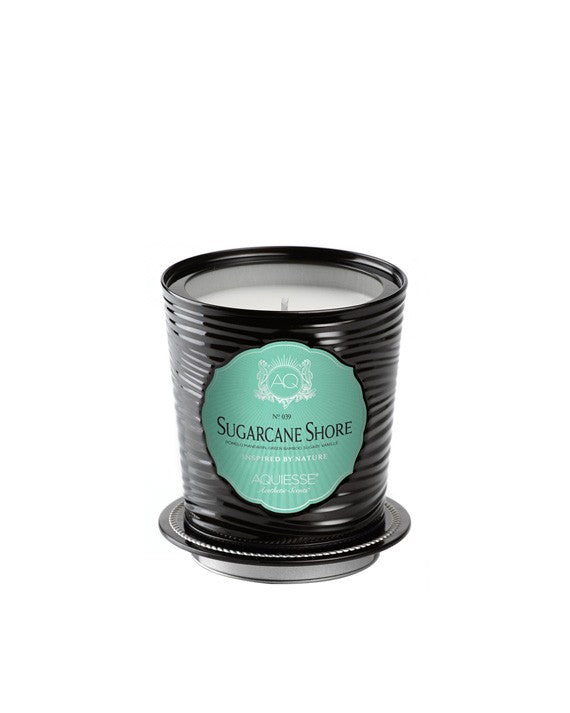 AQUIESSE Fine Tin Candle in Sugarcane Shore No. 039
